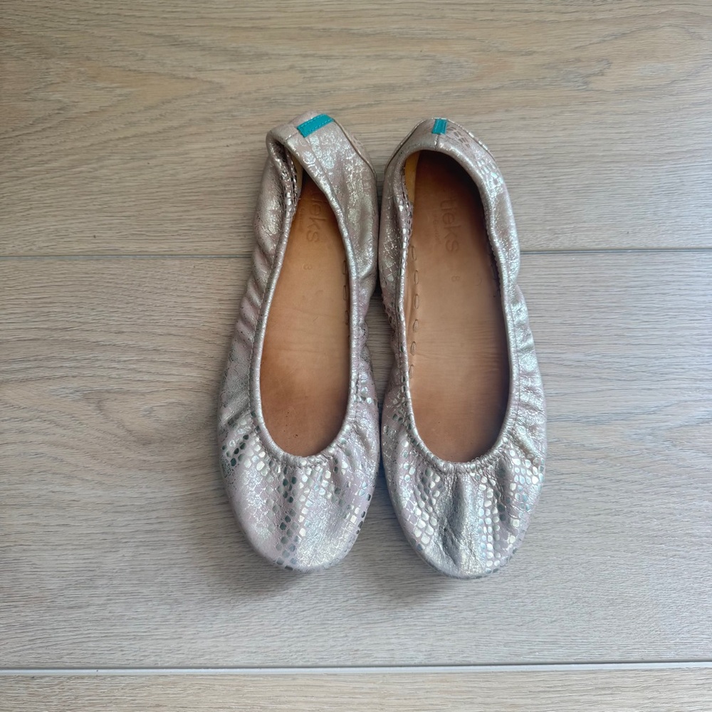 Tieks Romantic Blush Ballet Flats - Picture 2 of 8